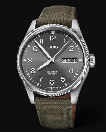 Oris Aviation Big Crown Propilot Big Day Date 44MM Replica Watch 01 752 7760 4063-07 3 22 02LC